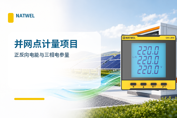光储并网柜多功能电表选型：双向计量、需量与平台点表｜NATWEL
